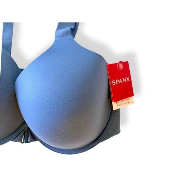 Spanx Bra-llelujah! Lightly Lined Full Coverage Bra Women’s 34DD Antique Blue - Picture 3 of 7